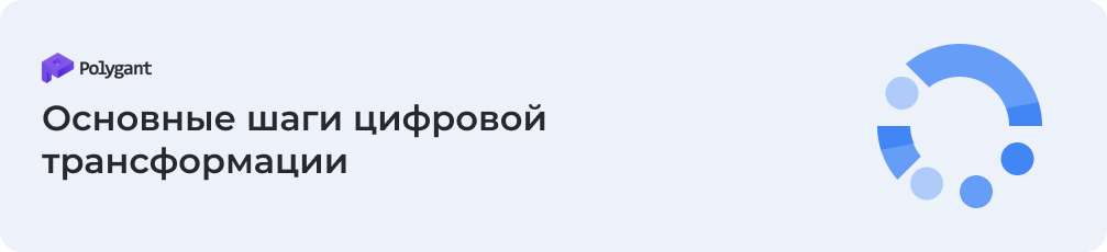 Что включает в себя процесс цифровой трансформации